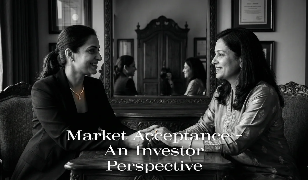 Market Acceptance – An Investor Perspective