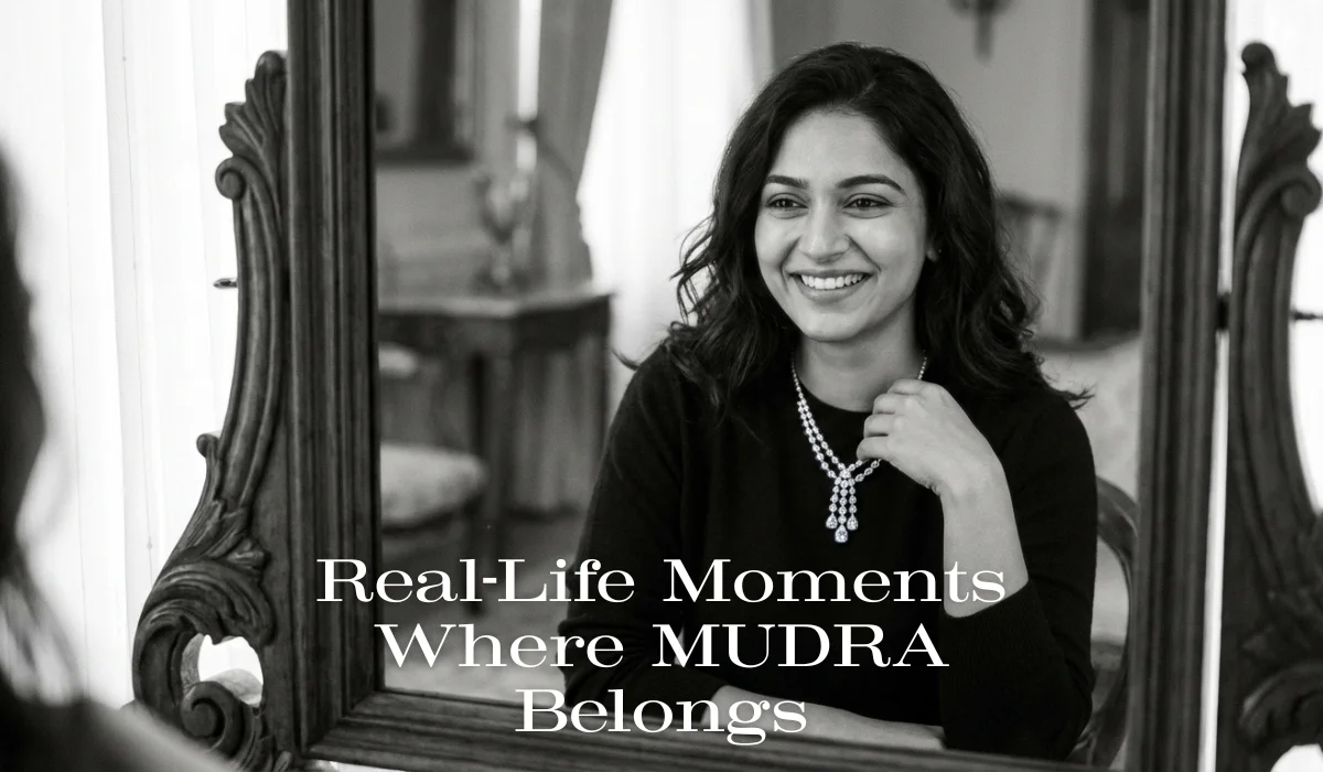 Real-Life Moments Where MUDRA Belongs